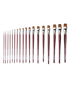 Da Vinci Kolinsky marterharen penseel plat serie 1810 nr. 4