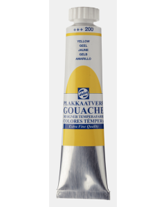 Talens Gouache tube 20 ml. 200 Geel