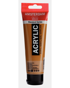 Amsterdam Acrylverf 120ml. 234 Ongebrande Sienna