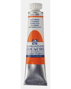 Talens Gouache tube 20 ml. 236 Lichtoranje