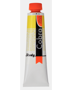 Cobra Study Olieverf 40ml. 254 Permanent Citroengeel