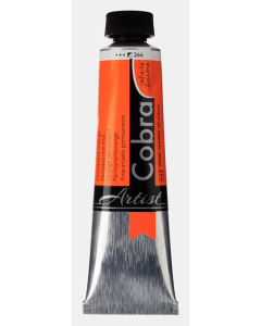 Cobra Artist Olieverf 40ml. 266 Permanent Oranje S2