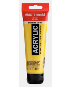Amsterdam Acrylverf 120ml. 272 Transparantgeel middel