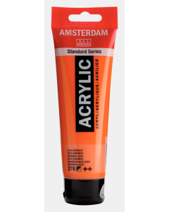Amsterdam Acrylverf 120ml. 276 Azo Oranje