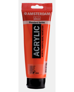 Amsterdam Acrylverf 250ml. 311 Vermiljoen