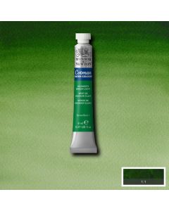 W&N Cotman aquarelverf tube 8ml. 314 Hookers Green Light