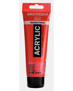 Amsterdam Acrylverf 120ml. 315 Pyrrole Rood