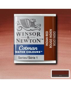 W&N Cotman aquarelverf Napje Half 317 Indian Red