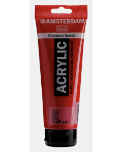 Amsterdam Acrylverf 250ml. 318 Karmijn