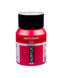 Amsterdam Acrylverf 500ml. 318 Karmijn