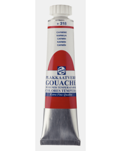 Talens Gouache tube 20 ml. 318 Karmijn