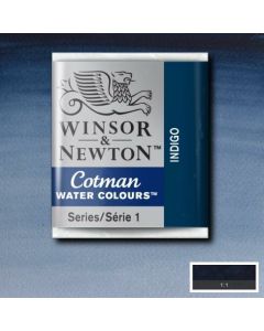 W&N Cotman aquarelverf Napje Half 322 Indigo