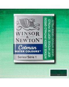 W&N Cotman aquarelverf Napje Half 329 Intense Green