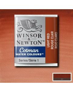 W&N Cotman aquarelverf Napje Half 362 Light Red