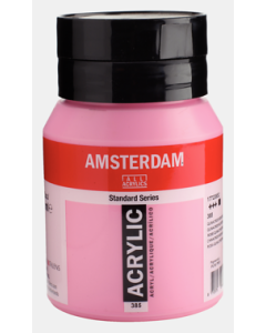 Amsterdam Acrylverf 500ml. 385 Quinacridone Rose Licht
