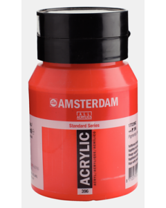 Amsterdam Acrylverf 500ml. 396 Naftolrood Middel