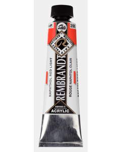 Rembrandt Acryl 40 ml. 398 Naftolrood licht