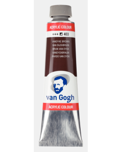 van Gogh 40ml. 403 Van Dijckbruin