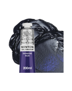 W&N Winton 200ml. Kleurnr. 406 Dioxazine Blue