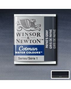 W&N Cotman aquarelverf Napje Half 465 Payne's Grey