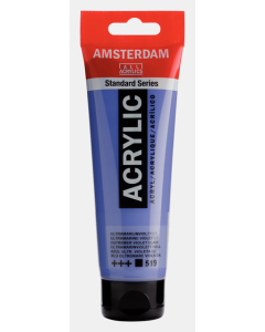 Amsterdam Acrylverf 120ml. 519 Ultramarijn Violet licht