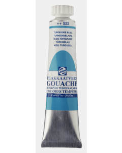 Talens Gouache tube 20 ml. 522 Turkooisblauw