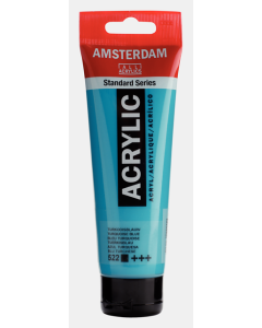 Amsterdam Acrylverf 120ml. 522 Turkooisblauw