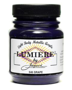 Jacquard Lumiere 546 Grape