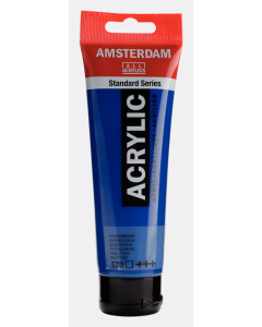 Amsterdam Acrylverf 120ml. 570 Phtaloblauw
