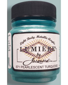 Jacquard Lumiere 571 Pearl Turquoise