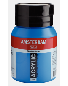 Amsterdam Acrylverf 500ml. 572 Primaircyaan