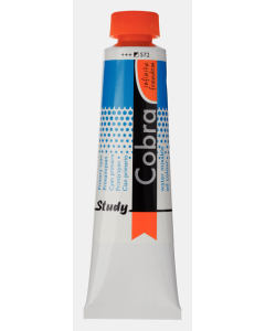 Cobra Study Olieverf 40ml. 572 Primaircyaan