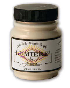 Jacquard Lumiere 574 Hi Lite Red