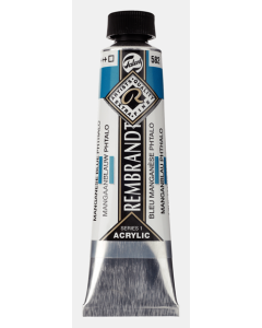Rembrandt Acryl 40 ml. 582 Mangaanblauw (phtalo)