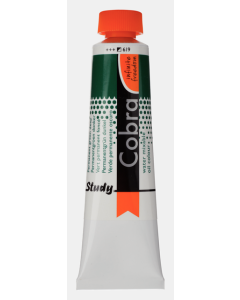 Cobra Study Olieverf 40ml. 619 Permanent Groen Donker