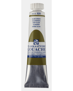 Talens Gouache tube 20 ml. 620 Olijfgroen