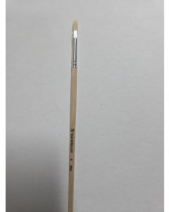 Penseel varkenshaar TA 644 nr. 4 lange steel plat