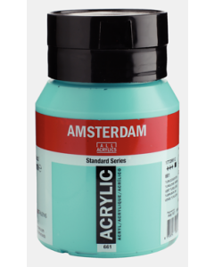 Amsterdam Acrylverf 500ml. 661 Turkooisgroen