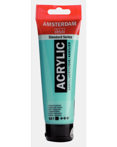 Amsterdam Acrylverf 120ml. 661 Turkooisgroen