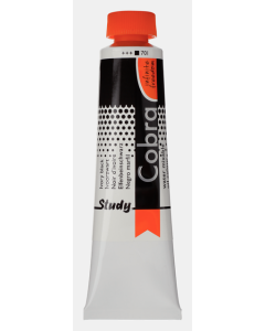 Cobra Study Olieverf 40ml. 701 Ivoorzwart