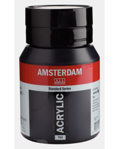 Amsterdam Acrylverf 500ml. 702 Lampenzwart