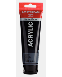 Amsterdam Acrylverf 120ml. 702 Lampenzwart
