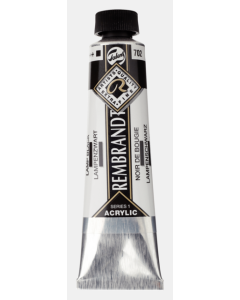 Rembrandt Acryl 40 ml. 702 Lampenzwart