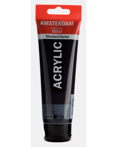 Amsterdam Acrylverf 120ml. 735 Oxydzwart