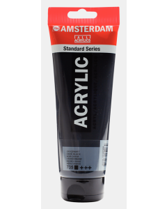 Amsterdam Acrylverf 250ml. 735 Oxydzwart