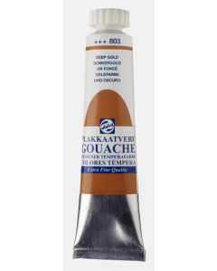 Talens Gouache tube 20 ml. 803 Donkergoud