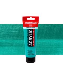 Amsterdam Acrylverf 120ml. 836 Metallic Groen