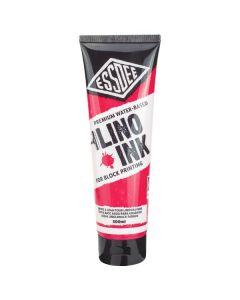 ESSDEE Lino inkt op waterbasis 300ml. Fluor Red