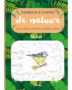 Boek De Natuur tekenen in 10 stappen Librero 