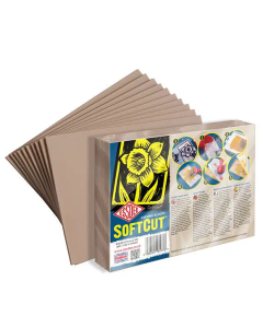 Essdee "Softcut" Lino snijplaten 15x20cm. 